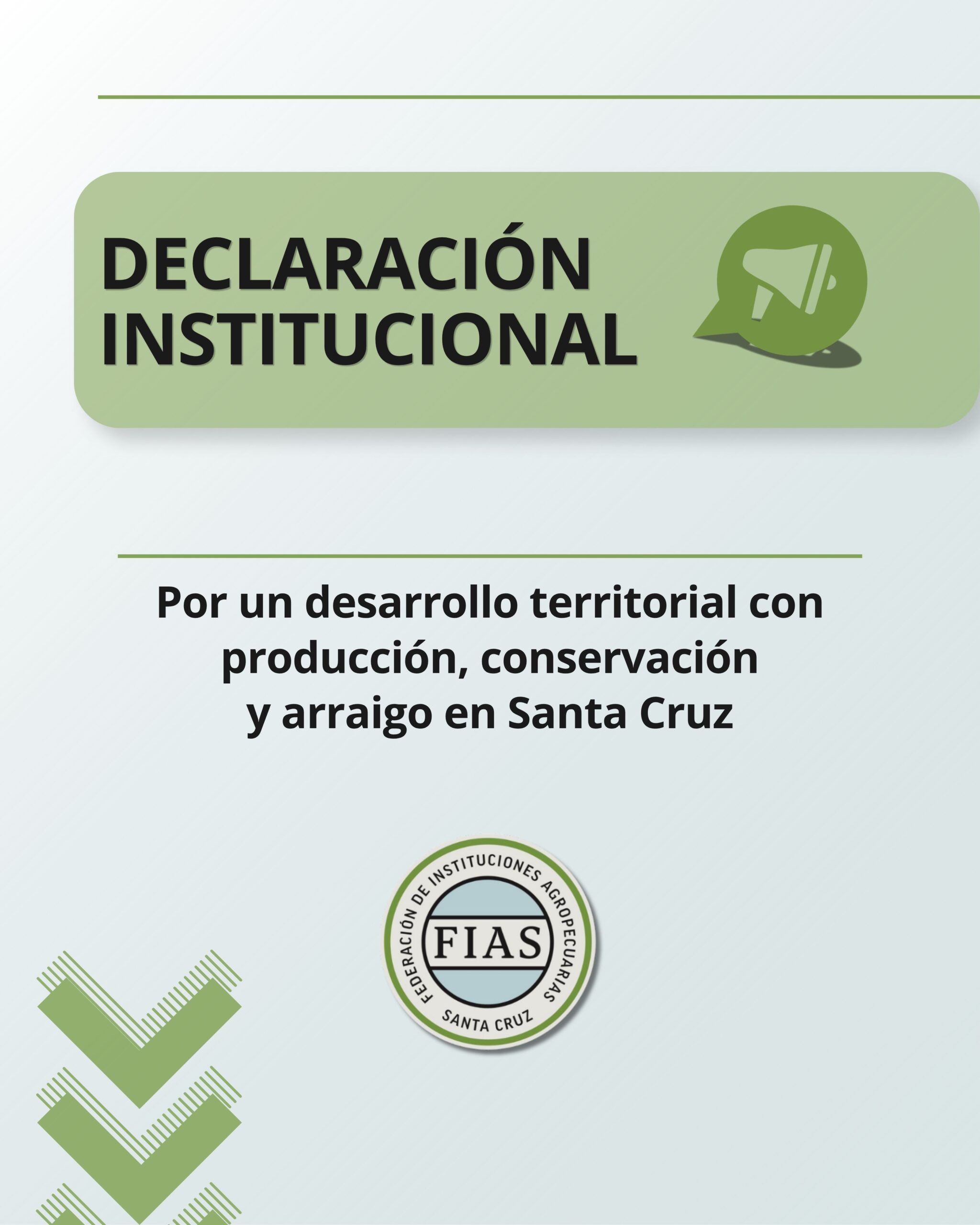 Por un desarrollo territorial con producción, conservación y arraigo en Santa Cruz